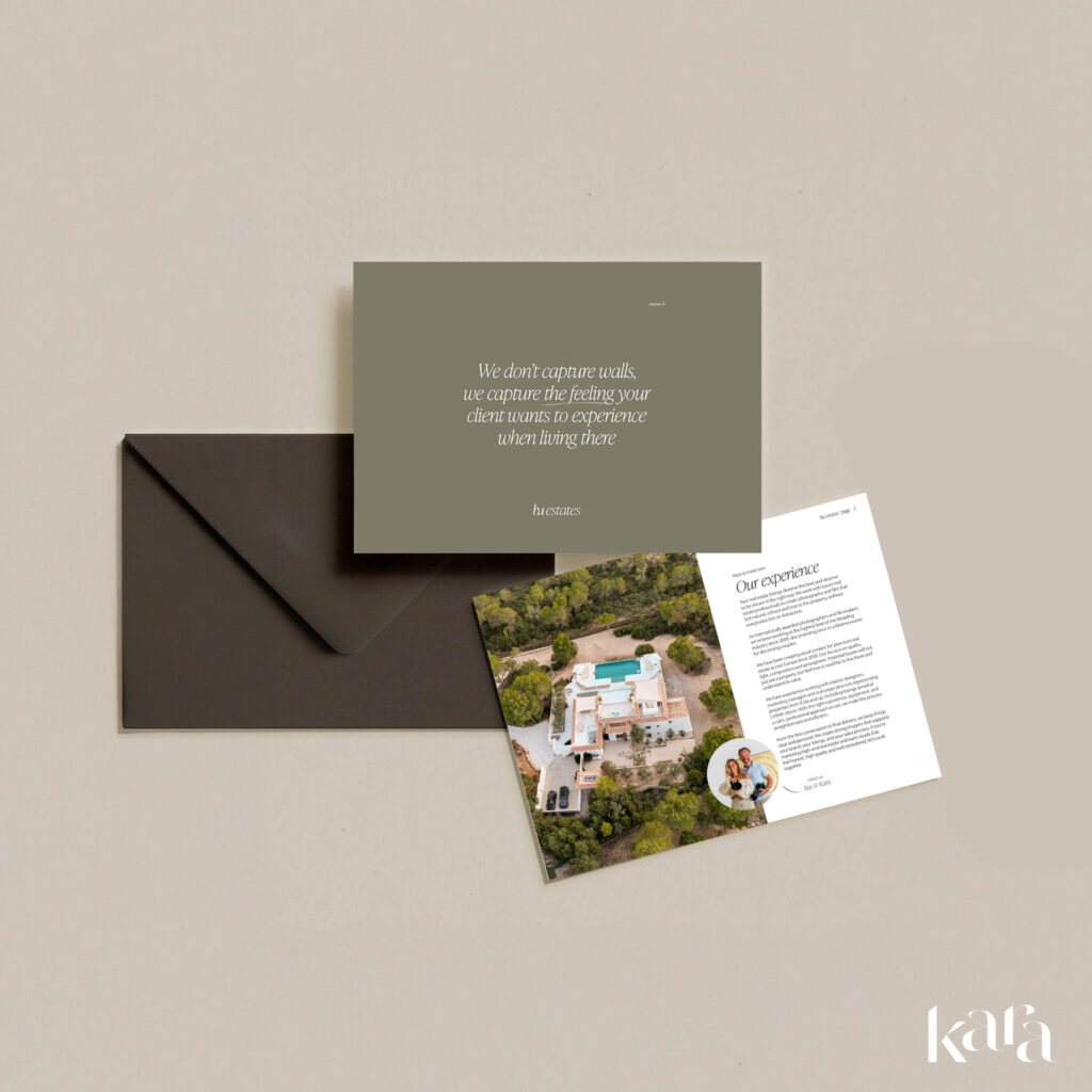 Brand design brochure ontwerp Kara Vrielink